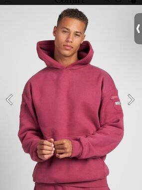 Oversized travel set in Berry Comfrt XL